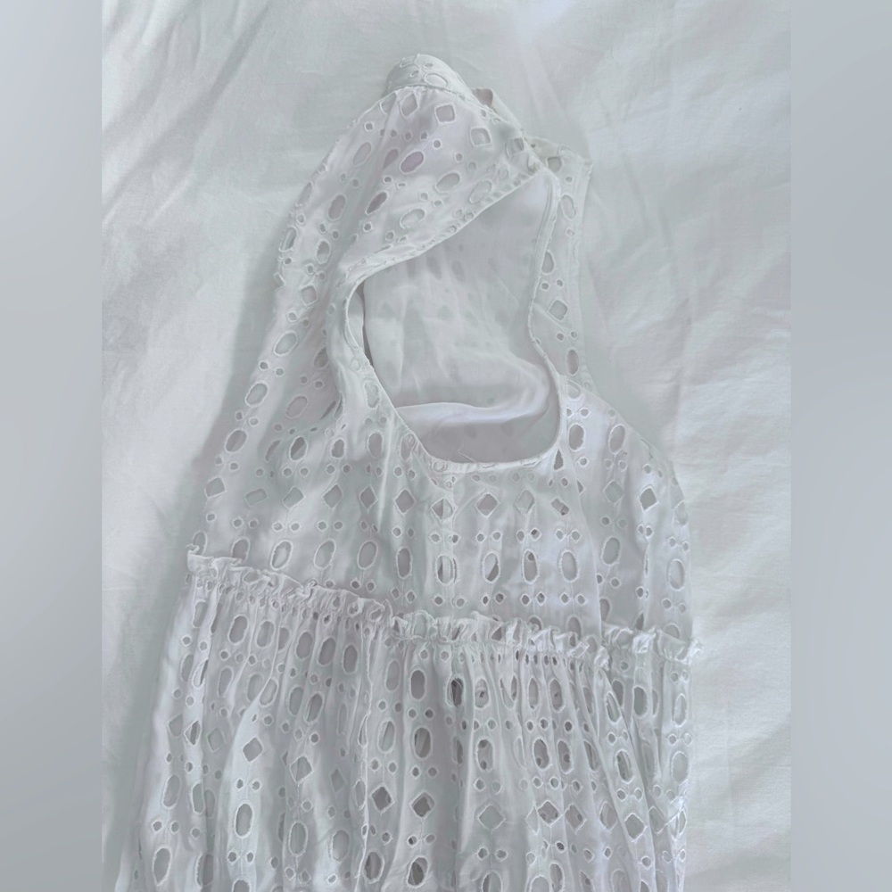 Lilly Pulitzer Indira Swing Swing Dress SZ XS Resort White Eyelet - Picture 9 of 16